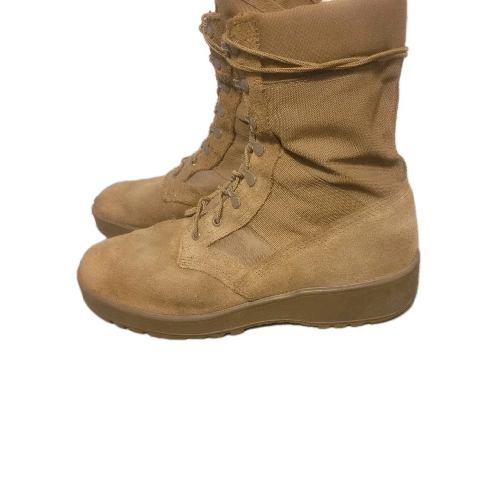 Hot Weather Coyote‎ Brown Military Boots 14 R Army Regulation Compliant
